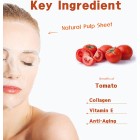 Purederm Tomato Collagen Mask ADS 812