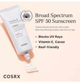 Cosrx Vitamin E Vitalizing Sunscreen Tocopherol SPF50 - 50ml